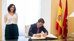 Díaz Ayuso: “Es fundamental la cooperación y la lealtad entre la Comunidad y el Ayuntamiento”.