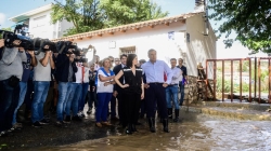 La Comunidad anuncia ayudas para paliar los efectos del fuerte temporal en el sureste de la región.