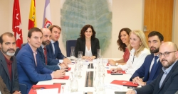 Díaz Ayuso se compromete a mejorar la movilidad de la zona norte.