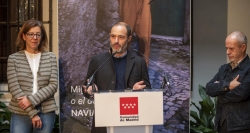 El director general de Promoción Cultural inaugura la exposición ‘Miguel de Cervantes o el deseo de vivir’