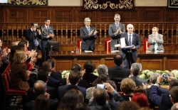 Díaz Ayuso, con Felipe VI en la entrega del ‘Premio Derechos Humanos Rey de España’