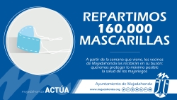 El Ayuntamiento de Majadahonda buzoneará 160.000 mascarillas a los vecinos