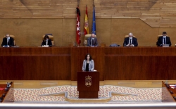 Díaz Ayuso defiende el mando único de Sanidad y la colaboración público-privada: “Era preciso superar esa trampa ideológica para atajar el COVID-19”