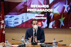 Aguado: “El deporte tiene que ser un aliado para salir de la crisis generada por el COVID- 19”
