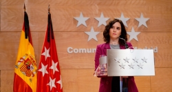 Díaz Ayuso rechaza el acuerdo de Sánchez con EH-Bildu para derogar la reforma laboral