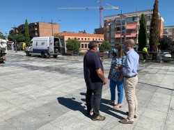 El Ayuntamiento pone en marcha un plan de limpieza de choque estival en los espacios más transitados