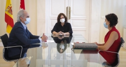 Díaz Ayuso se reúne con el sindicato de enfermería SATSE Madrid