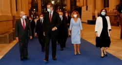 Díaz Ayuso asiste a la entrega del Premio Pelayo para Juristas de Prestigio, presidida por el Rey