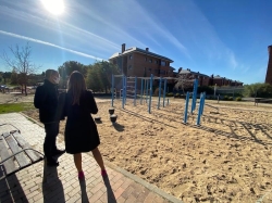 Majadahonda cuenta con un nuevo circuito de calistenia para hacer deporte al aire libre