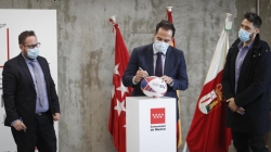 Aguado presenta el proyecto de la ‘Ciudad del Rugby’ en Paracuellos de Jarama