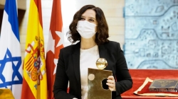 Díaz Ayuso: no es casualidad que los enemigos de la libertad sean los que profesan odio a Israel