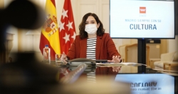 Díaz Ayuso avanza un “incremento histórico” del presupuesto para Cultura y Turismo en 2021