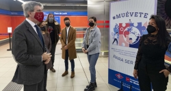 Arrancamos la campaña sensibilización de Metro muévete centrada en la lucha contra el racismo