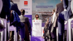 Díaz Ayuso inaugura en Pozuelo de Alarcón la mayor electrolinera de España con 46 puntos de recarga rápida y ultrarrápida