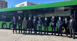La Comunidad de Madrid estrena el primer autobús interurbano 100% eléctrico de España