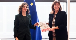 Díaz Ayuso traslada su preocupación por que Europa afronte el reto de la natalidad