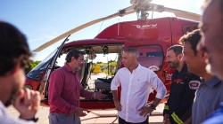 La Comunidad invierte casi medio millón de euros en la ampliación del helipuerto del Parque de Bomberos de Las Rozas de Madrid
