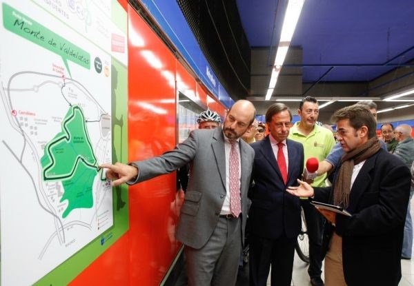 Una nueva Ruta Verde permite descubrir el Monte de Valdelatas desde la estación de Metro de La Granja