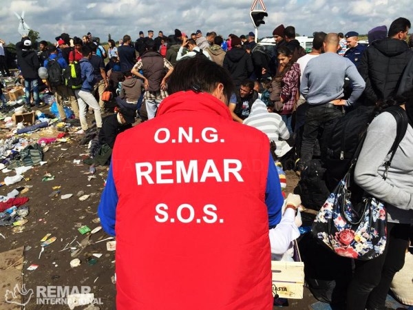 La ONGD REMAR Internacional actúa para ayudar a los refugiados sirios