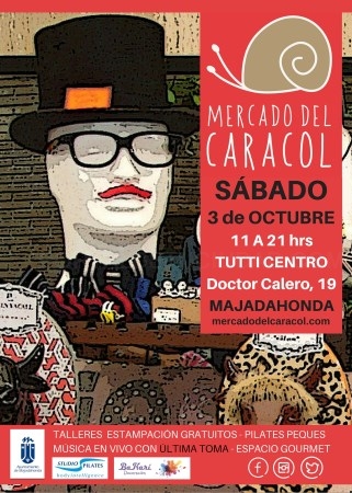 El Mercado del Caracol regresa este sábado, 3 de octubre, al Centro Comercial Tutti