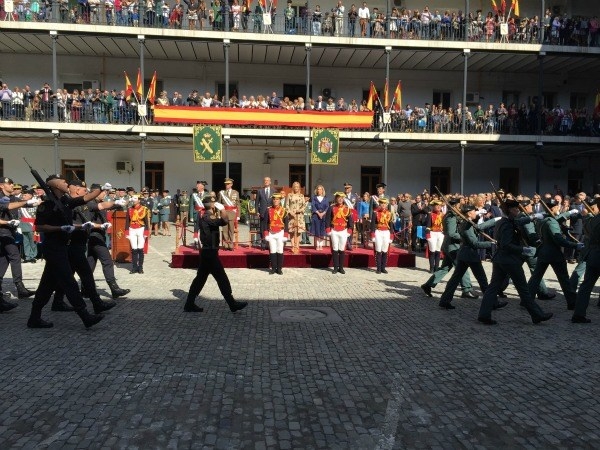 Cristina Cifuentes ha presidido los actos de celebración de la patrona de la Guardia Civil