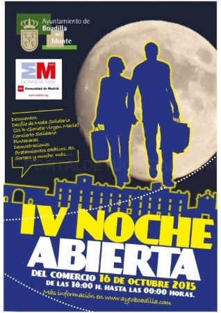 Boadilla celebra la IV Noche Abierta para promocionar los comercios de la localidad