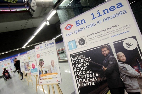 La Comunidad celebra el día del Voluntariado con el lanzamiento de una campaña solidaria en Metro