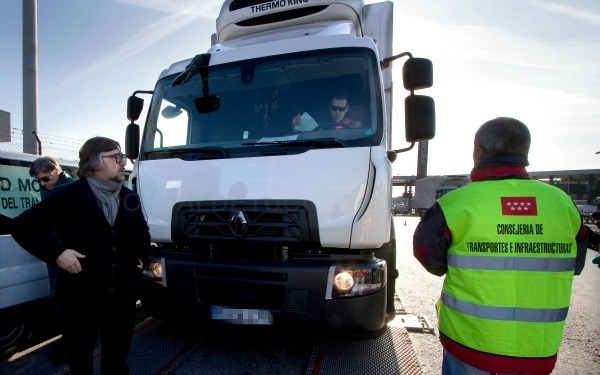Madrid revisó casi 52.000 vehículos de transporte de mercancías en 2015