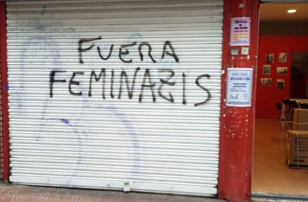 La sede de Mujeres Progresisas de Pozuelo, objeto por tercera vez de un acto vandálico