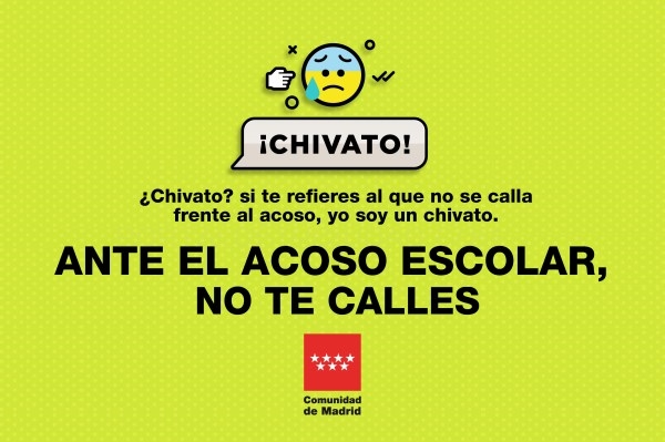 La Comunidad lanza una campaña y estrena una Guía de Intervención anti acoso escolar