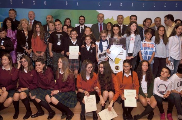 Premiados los mejores carteles sobre la UE realizados por escolares de la Comunidad