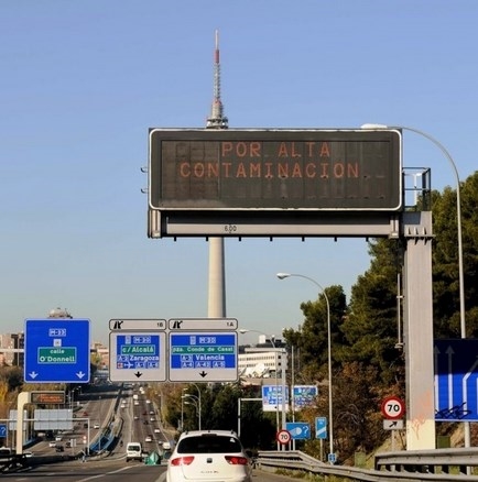 Mañana sábado se mantendrá la velocidad máxima a 70 km/hora en la M-30 y accesos