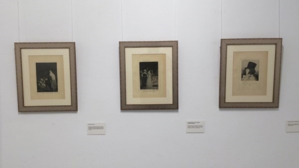 Exposición “Los Caprichos” de Goya,en la Casa de la Cultura.