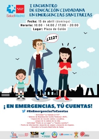 La Escuela Madrileña de Salud organiza el I Encuentro de Educación en Emergencias.