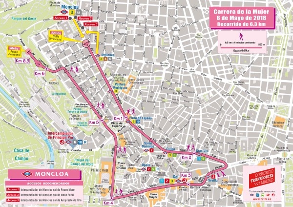 El evento deportivo femenino más grande de Europa vuelve a colorear de rosa las calles de la ciudad de Madrid.