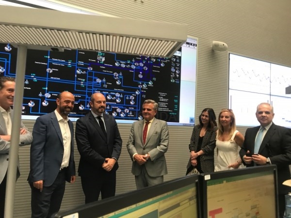 El Centro de Control del Canal en Majadahonda vigila más de 78.000 datos cada minuto para garantizar el correcto suministro de agua.