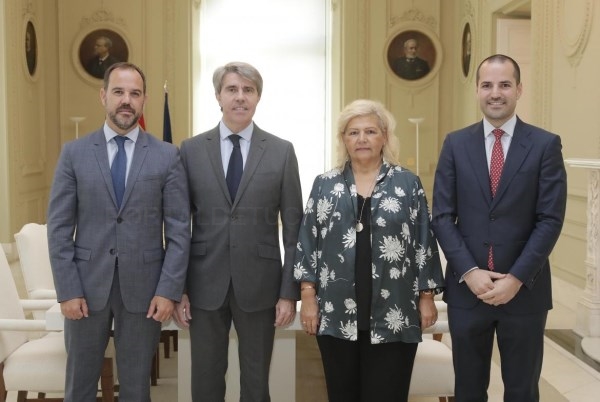 Garrido en la toma de posesión de Ángeles Pedraza, Comisionada para las víctimas del terrorismo.