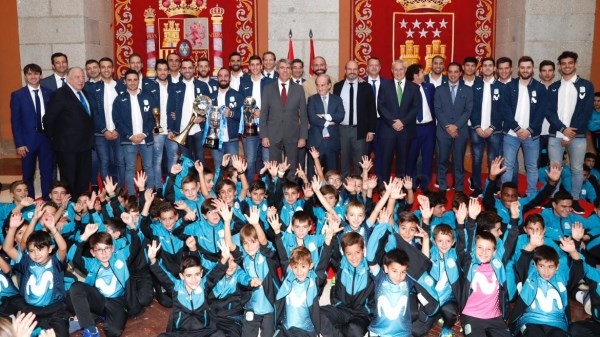Garrido recibe al Inter Movistar Fútbol Sala, campeón de Europa, Liga y Supercopa