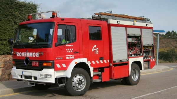 El Cuerpo de Bomberos de la Comunidad de Madrid realizó 14.157 intervenciones en todo tipo de siniestros durante 2018.