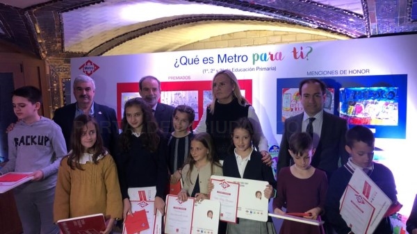 La Comunidad de Madrid ha entregado los premios del concurso de dibujo infantil ‘¿Qué es Metro para ti?’.