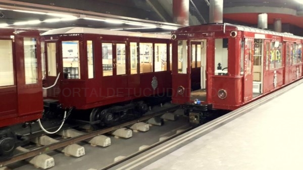 Cerca de 27.000 personas visitan los trenes clásicos de Chamartín y ‘100 años de Metro’.