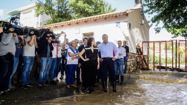 La Comunidad anuncia ayudas para paliar los efectos del fuerte temporal en el sureste de la región.