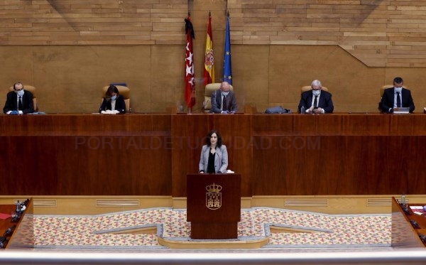 Díaz Ayuso defiende el mando único de Sanidad y la colaboración público-privada: “Era preciso superar esa trampa ideológica para atajar el COVID-19”