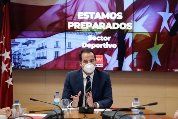 Aguado: “El deporte tiene que ser un aliado para salir de la crisis generada por el COVID- 19”