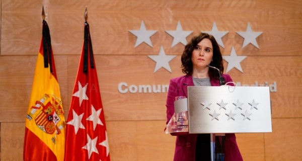 Díaz Ayuso rechaza el acuerdo de Sánchez con EH-Bildu para derogar la reforma laboral