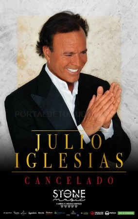 Stone & Music lamenta comunicar la cancelación de la gira de Julio Iglesias