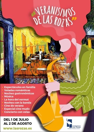Las Rozas. Veladas gastronómicas y románticas, música y cine al aire libre entre las novedades para el verano en Las Rozas