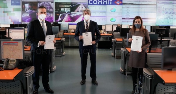 Recibimos el certificado AENOR por las buenas prácticas de Metro contra el COVID-19