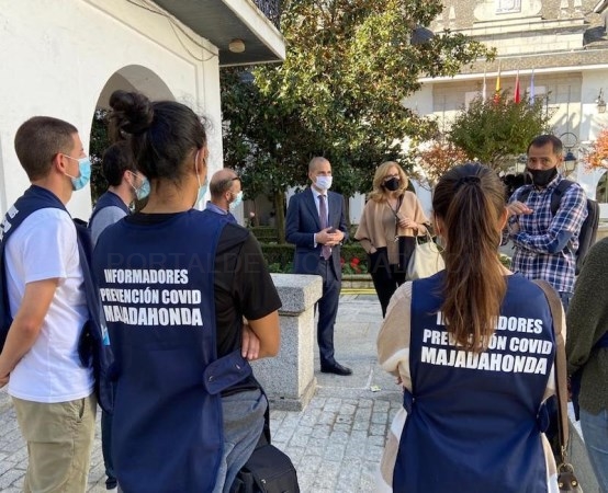 Un equipo de informadores COVID “peinará” las zonas de reunión de jóvenes en Majadahonda
