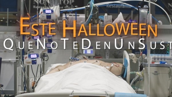 Difundimos un vídeo para advertir del riesgo ante la fiesta de Halloween por el COVID-19